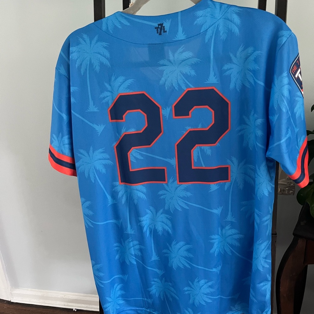 Blue Mets Baseball Jersey - image 6
